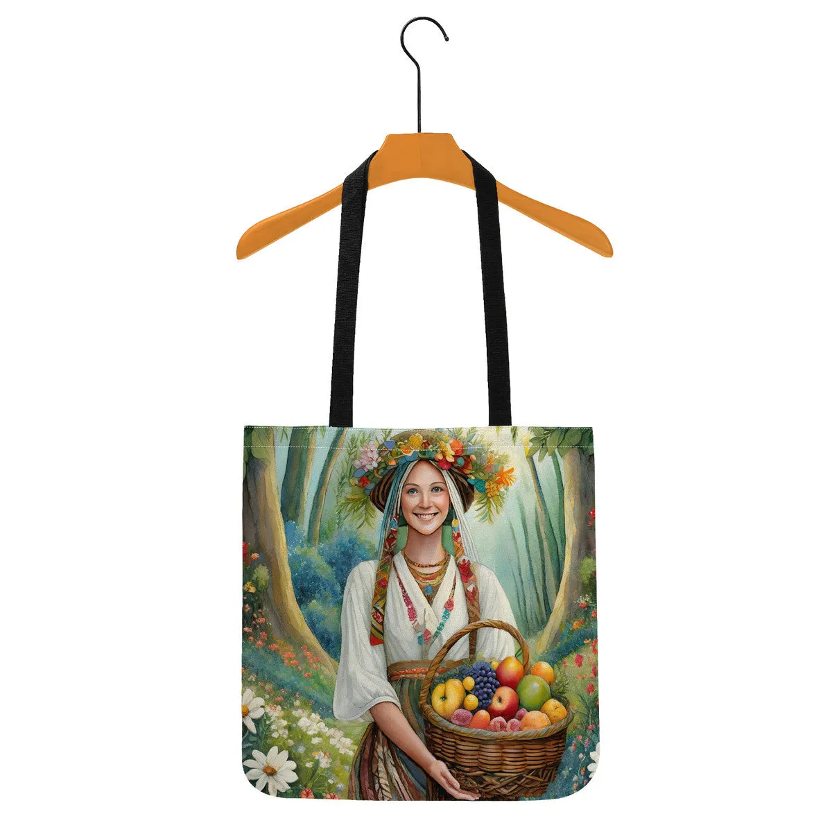 Mara - A Woodland Gatherer Cloth Shopping Tote