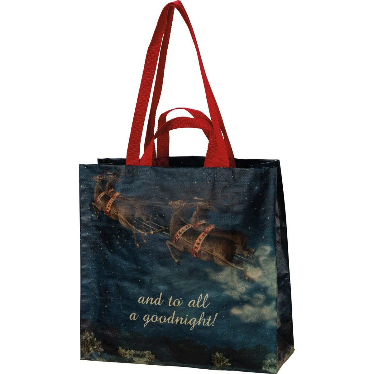 Merry Christmas To All Market Tote Bag