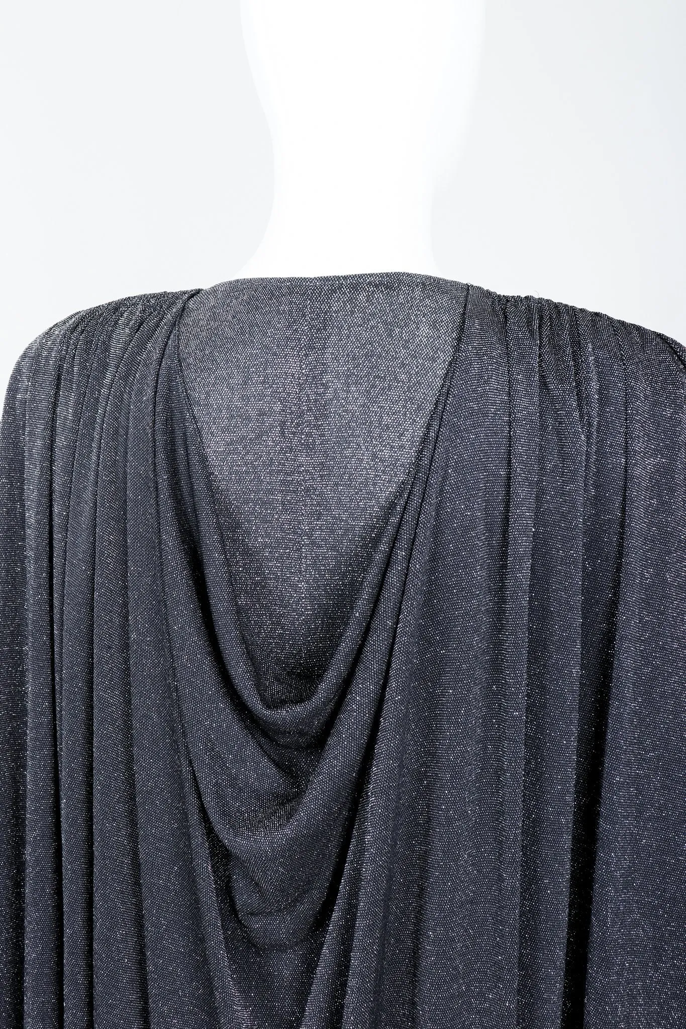 Metallic Cape Coat