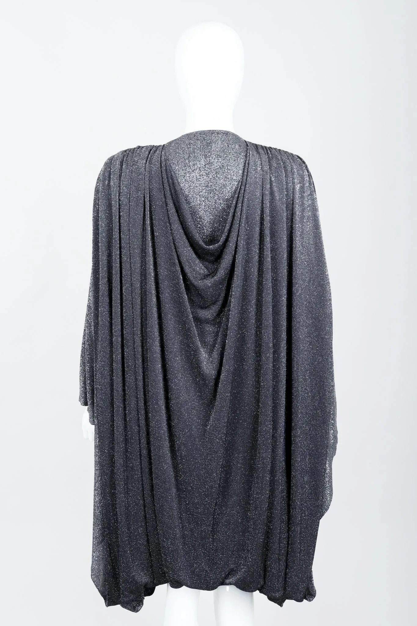 Metallic Cape Coat