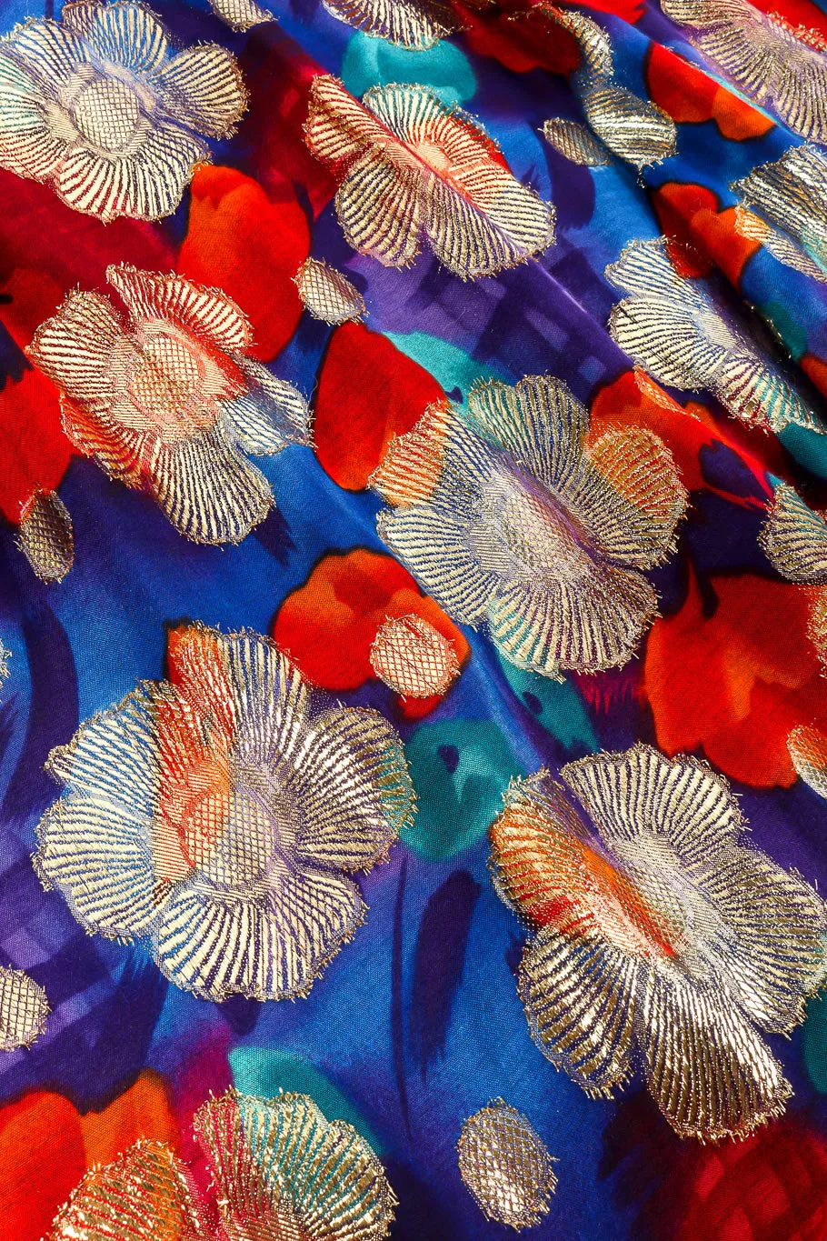 Metallic Floral Caftan II