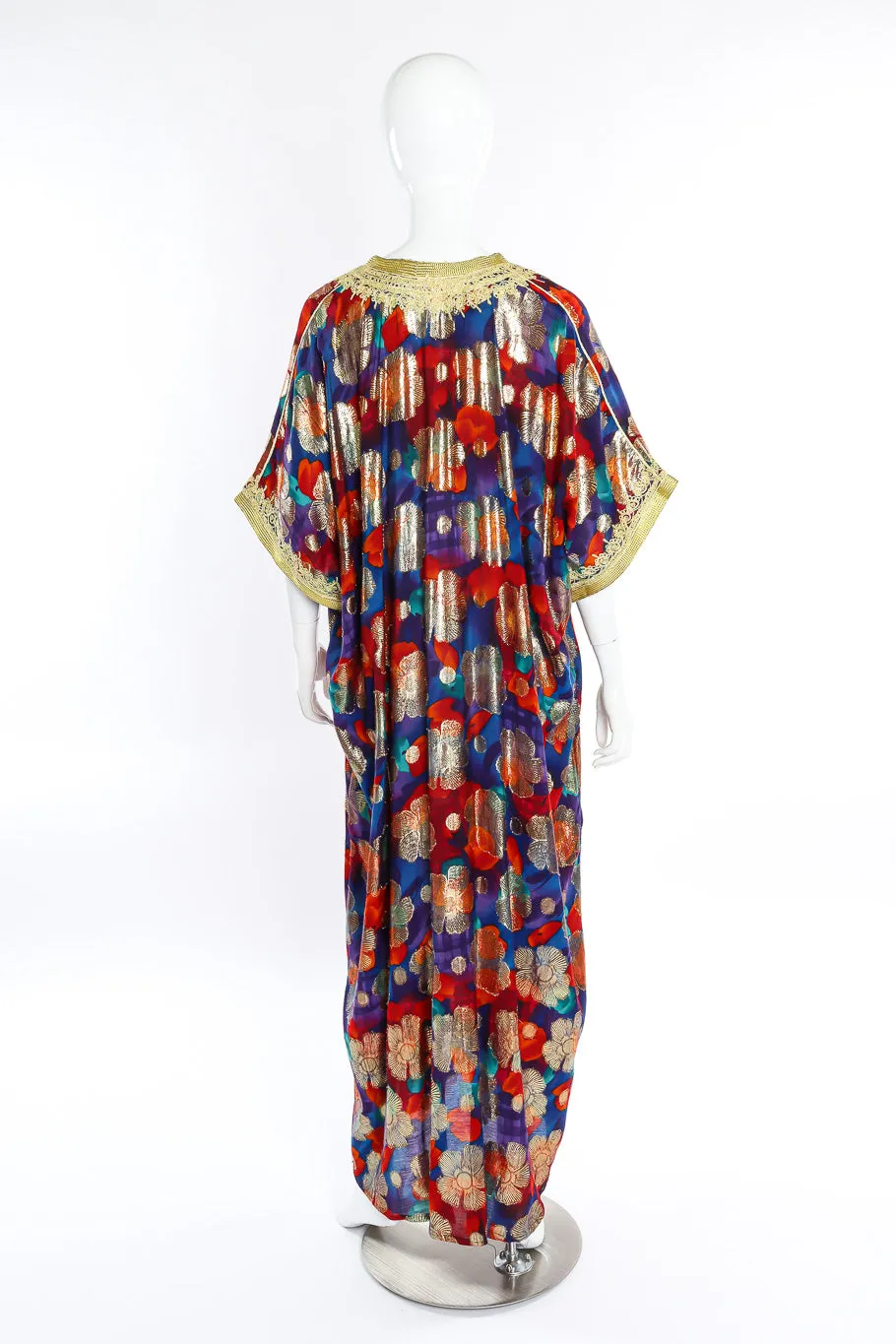 Metallic Floral Caftan II