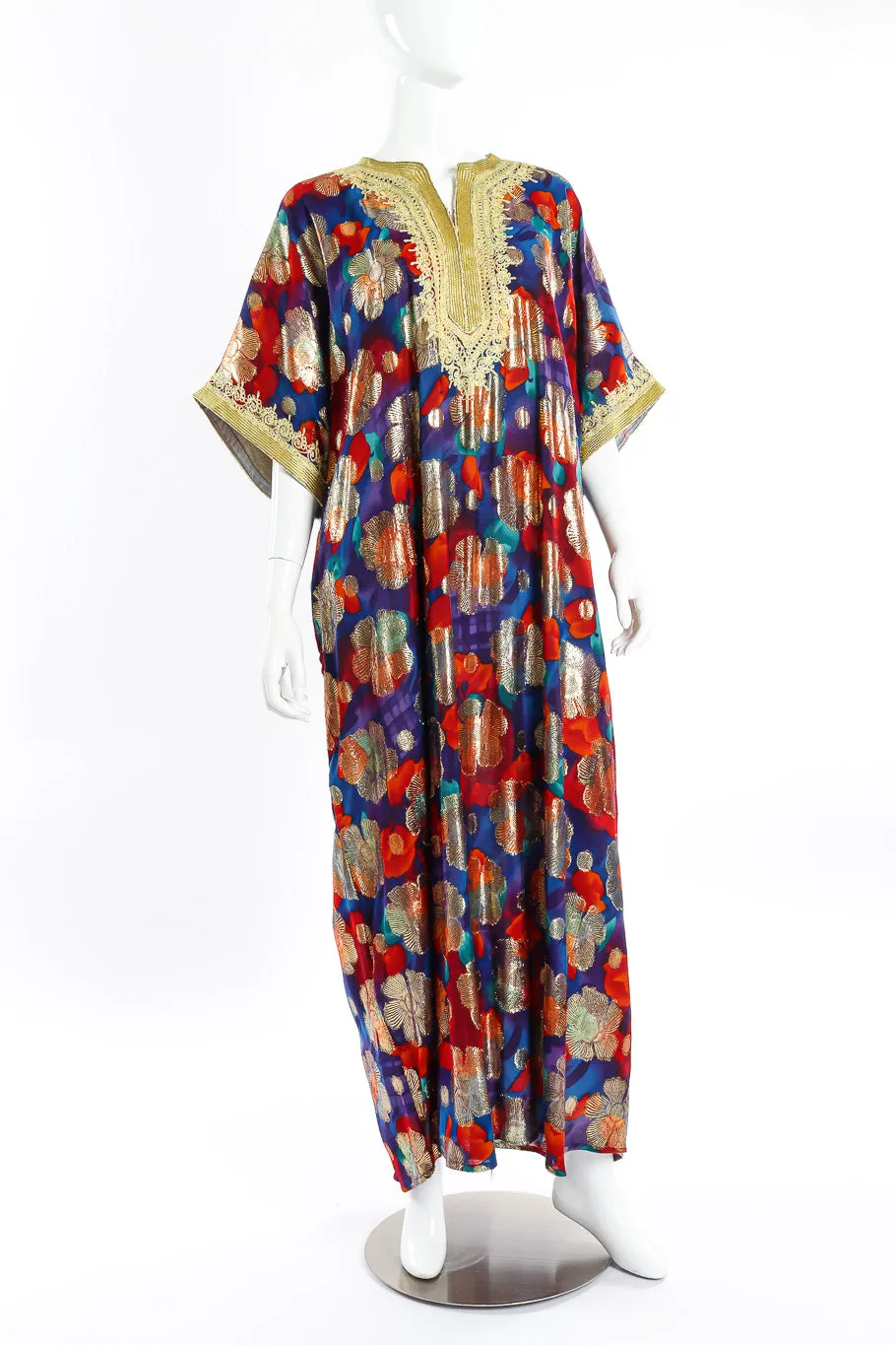 Metallic Floral Caftan II