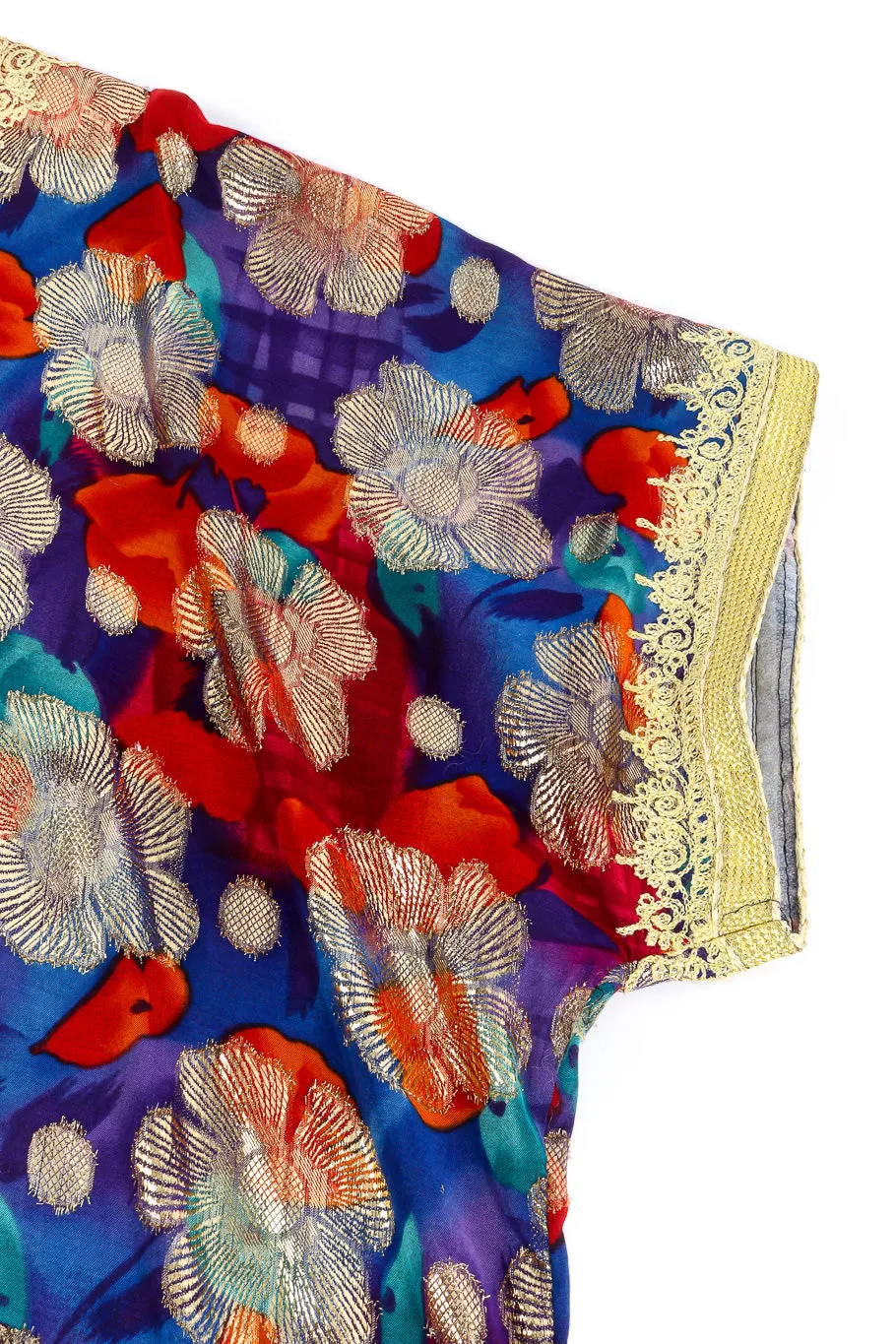 Metallic Floral Caftan II