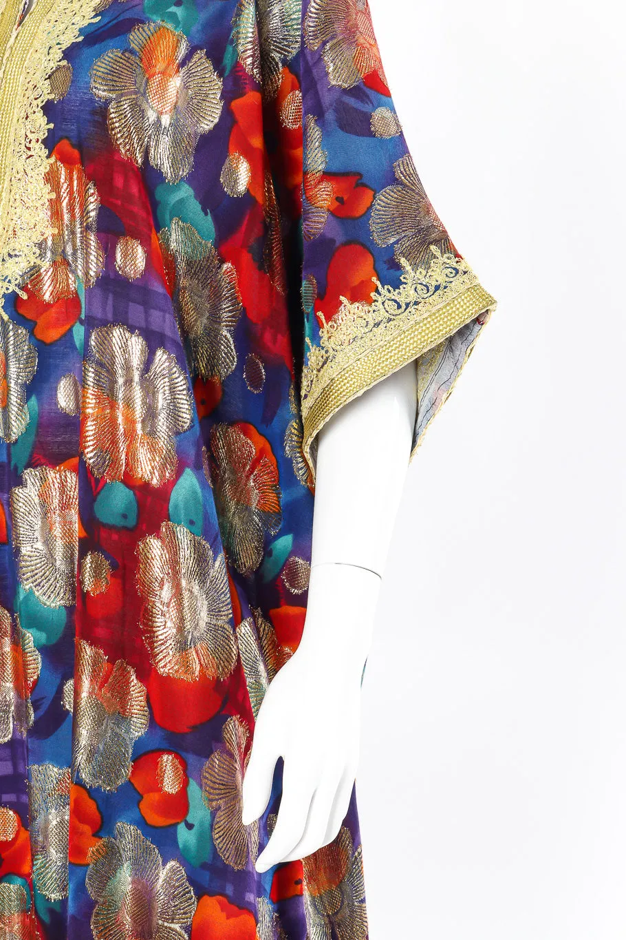Metallic Floral Caftan II