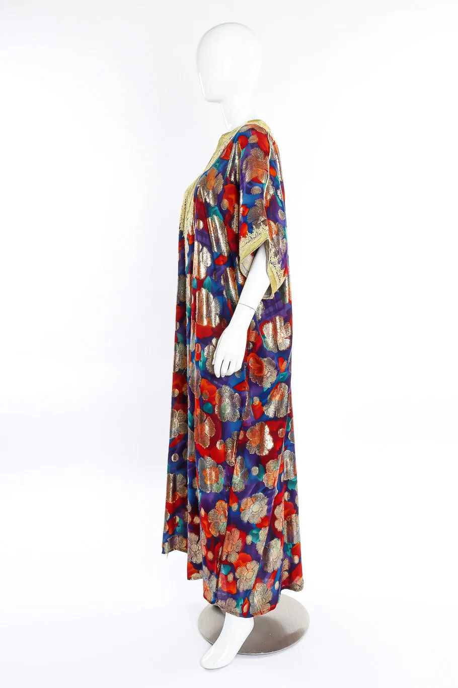 Metallic Floral Caftan II