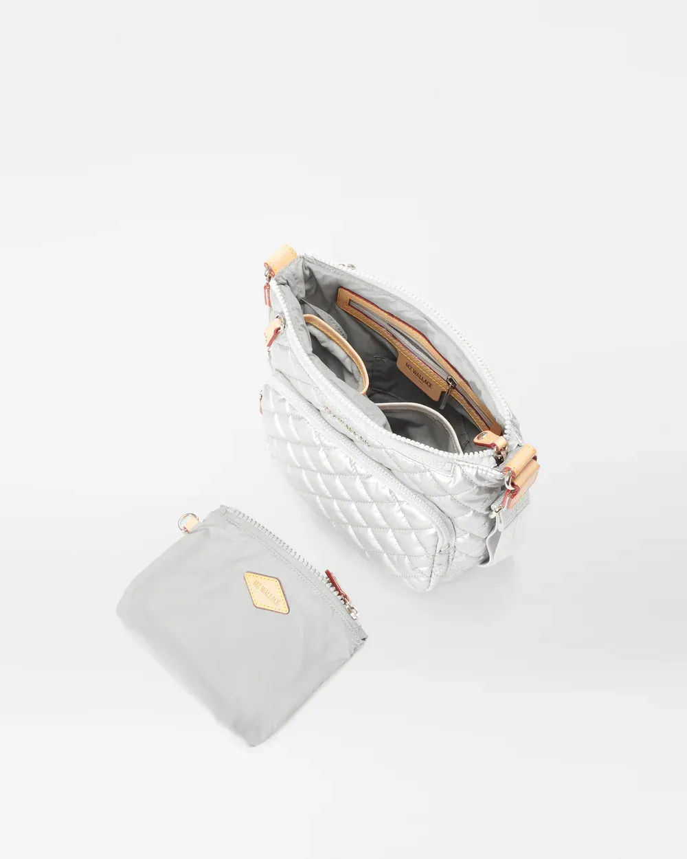 Metro Scout Crossbody Deluxe | Matte Silver