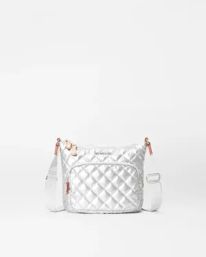 Metro Scout Crossbody Deluxe | Matte Silver