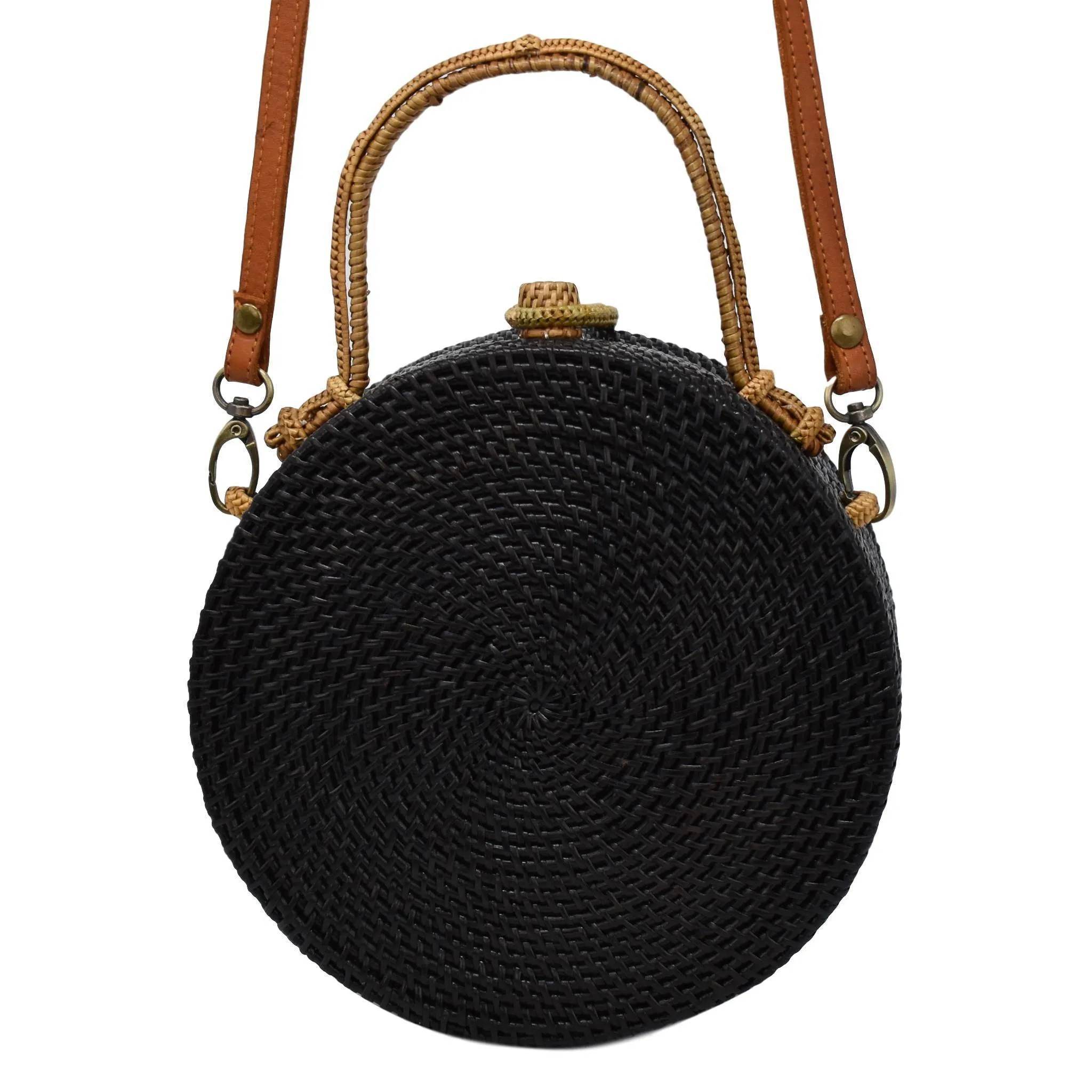 MILLY BAG {Black & Tan) by POPPY   SAGE