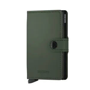 MINI Wallet Matte Green Black