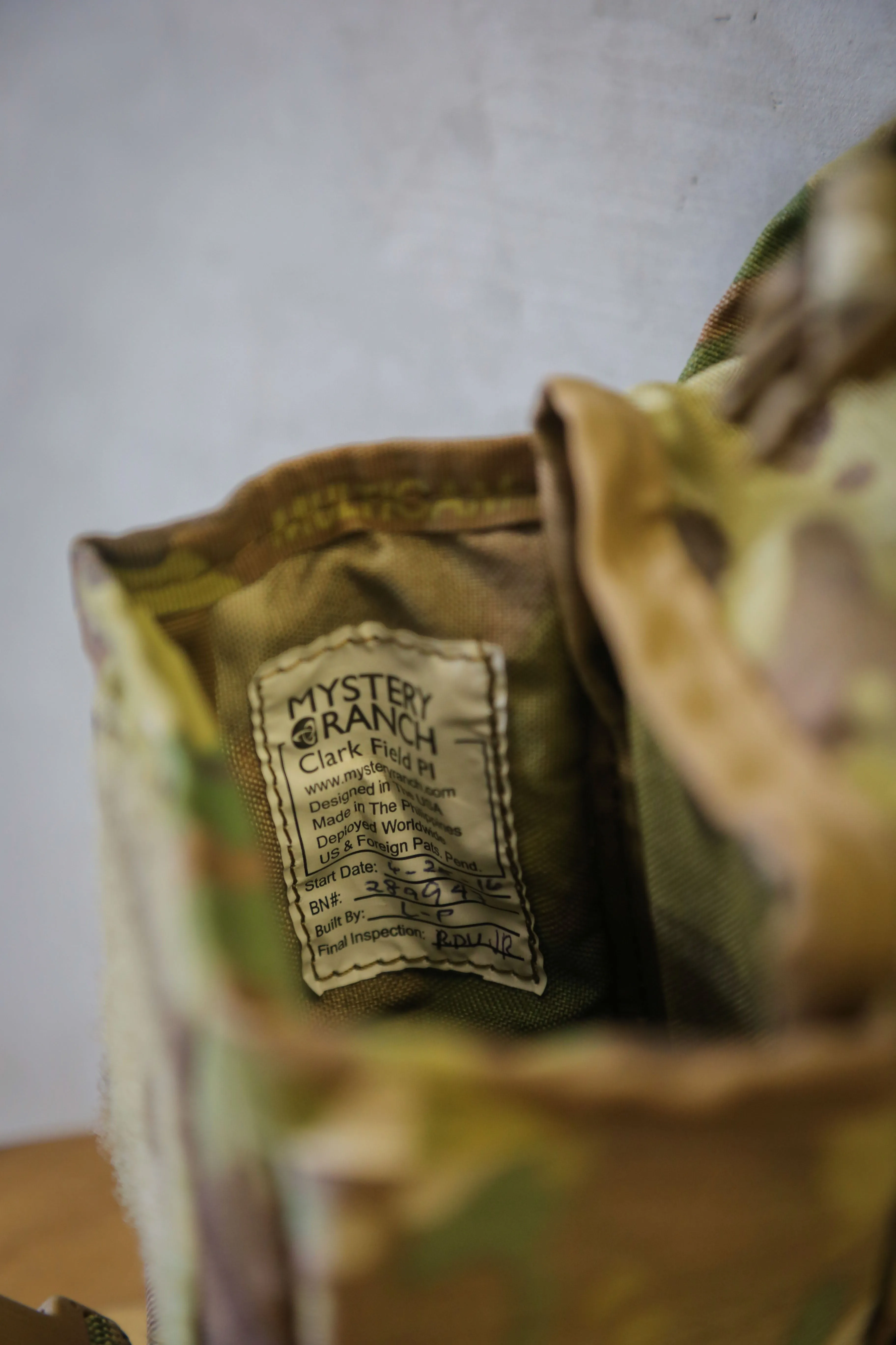 Mystery Ranch Flip Top Box in Multicam