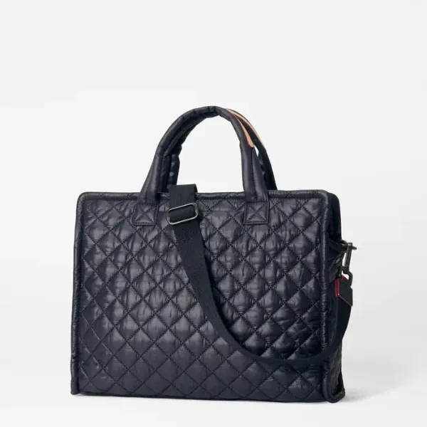 MZ Wallace Medium Box Tote in Black