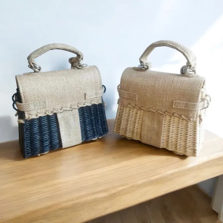 O'Kelly Rattan Jute Bag