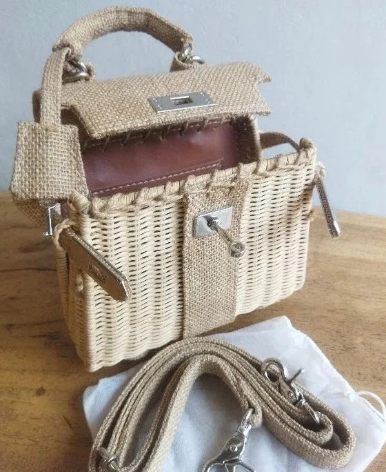 O'Kelly Rattan Jute Bag