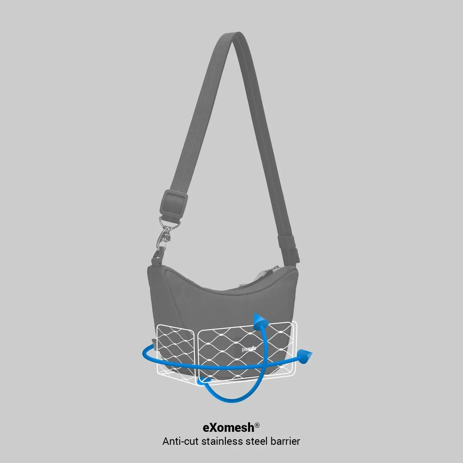 Pacsafe GO Anti Theft Lunar Cross Body