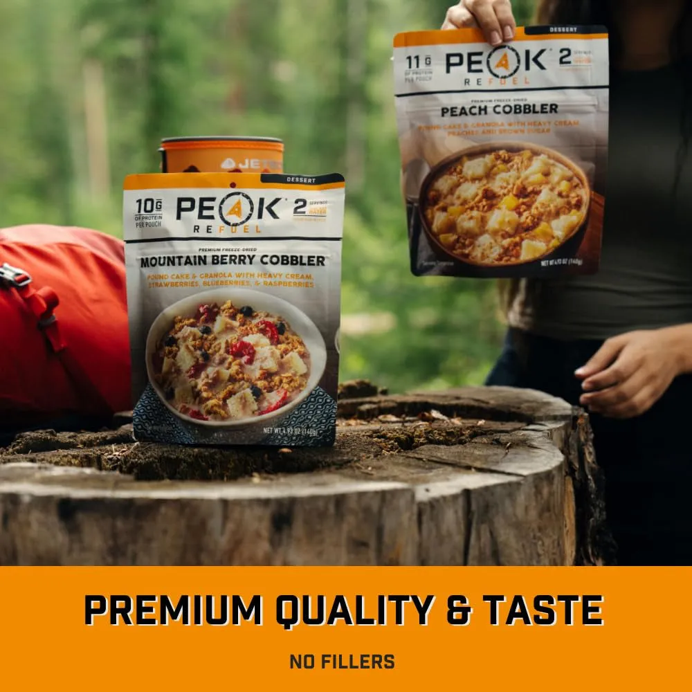 Peak Refuel Cobbler Countdown: Gourmet Desserts for Outdoor Adventures