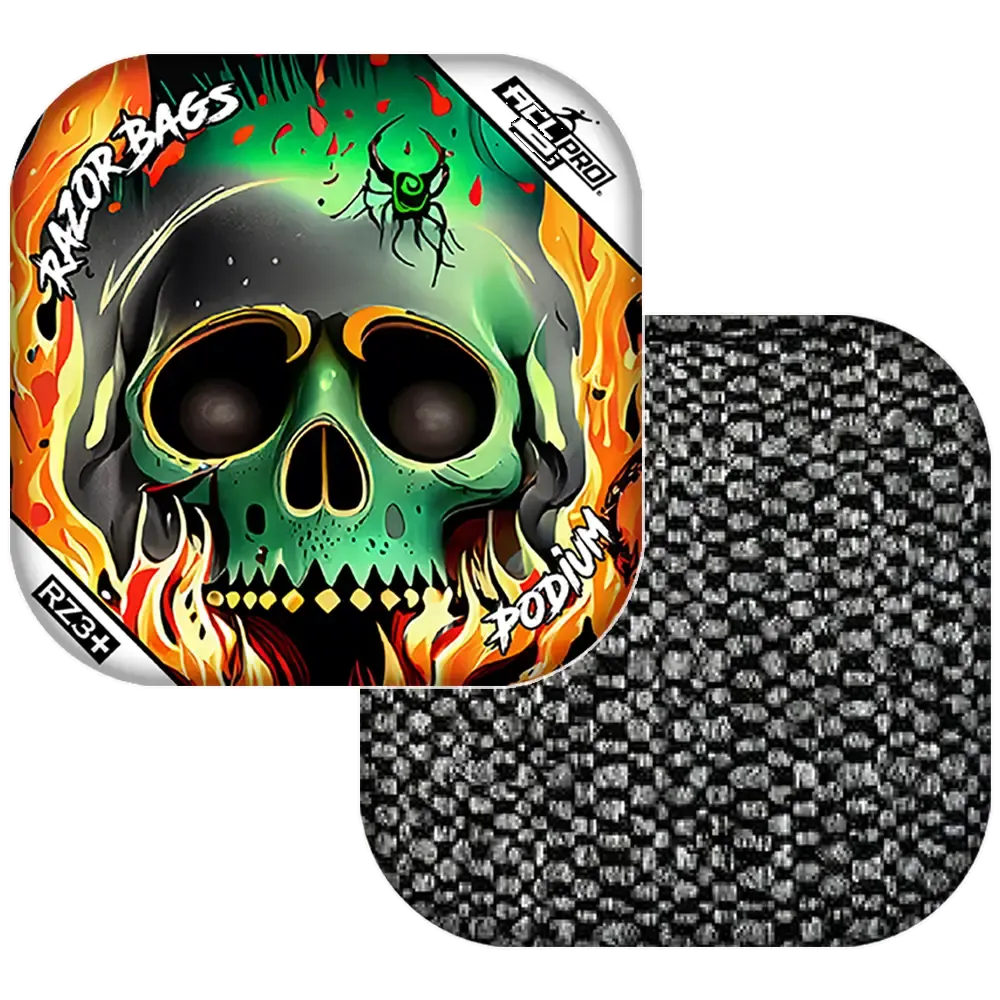Podium | Nuclear Skull | ACL PRO Razor Cornhole Bags