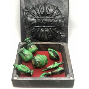 PolyHero Rogue Dice Set - Vicious Venom