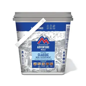 Premium Mountain House Classic Bucket: Gourmet Freeze-Dried Meals