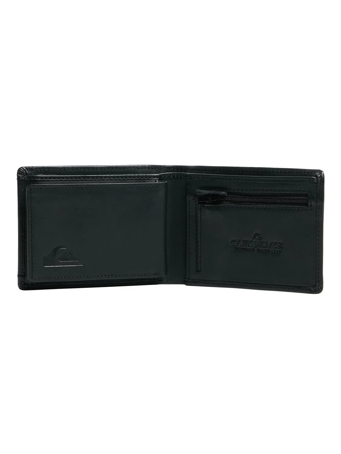 Quiksilver Men's New Miss Dollar Genuine Leather Bi-Fold Wallet