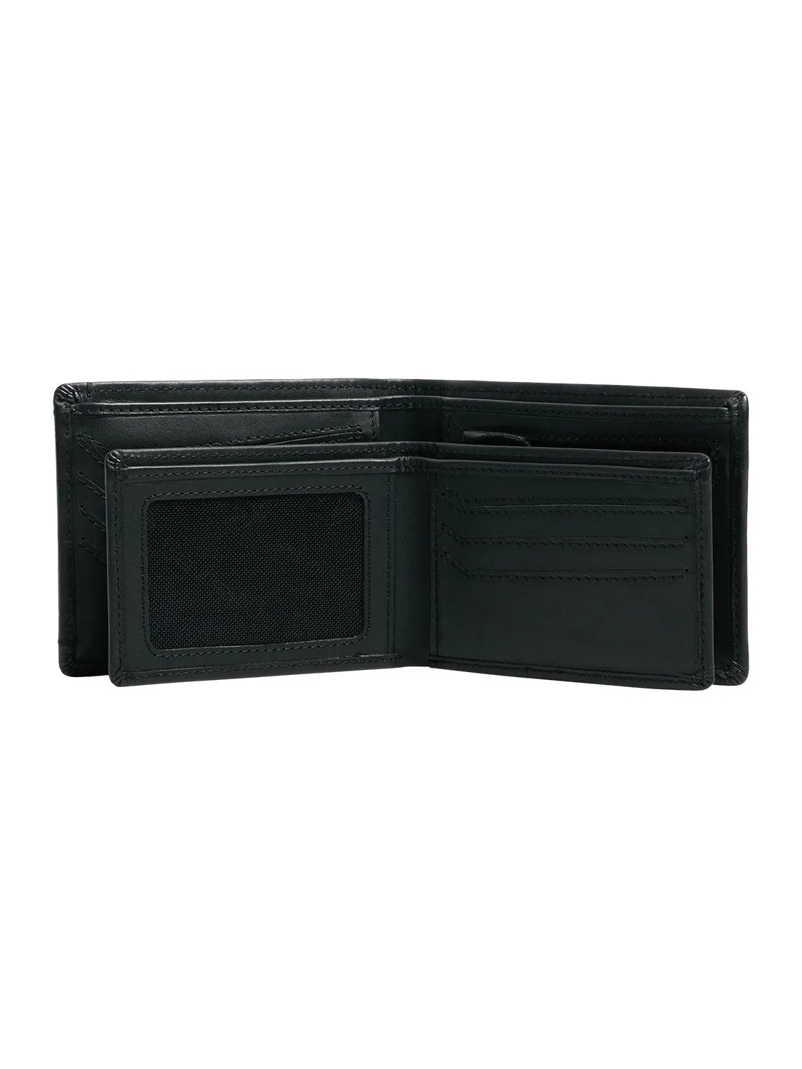 Quiksilver Men's New Miss Dollar Genuine Leather Bi-Fold Wallet