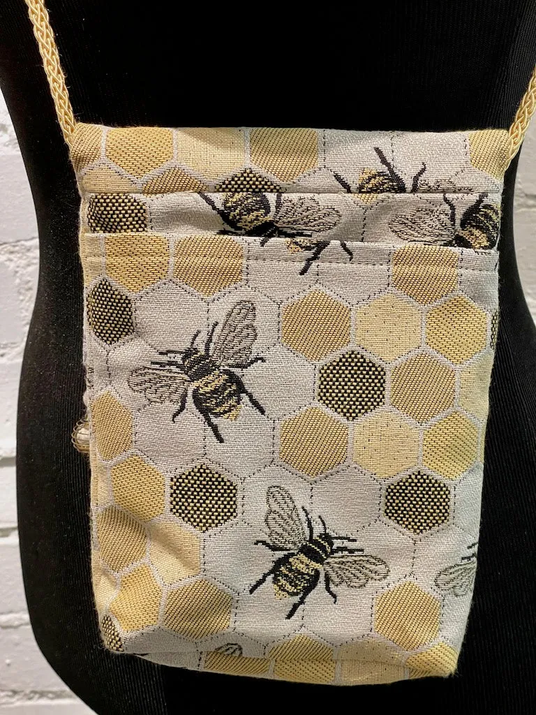 "Bee Bag" Small Cell Phone Crossbody Bag
