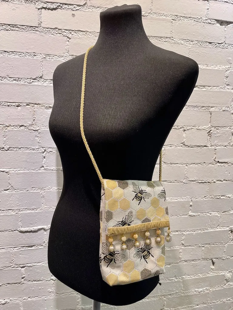 "Bee Bag" Small Cell Phone Crossbody Bag