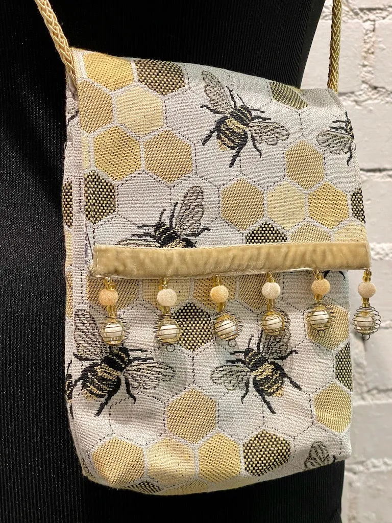 "Bee Bag" Small Cell Phone Crossbody Bag
