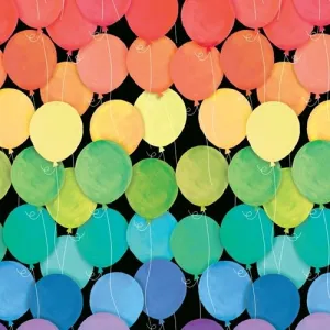 Rainbow Balloons 5" Roll