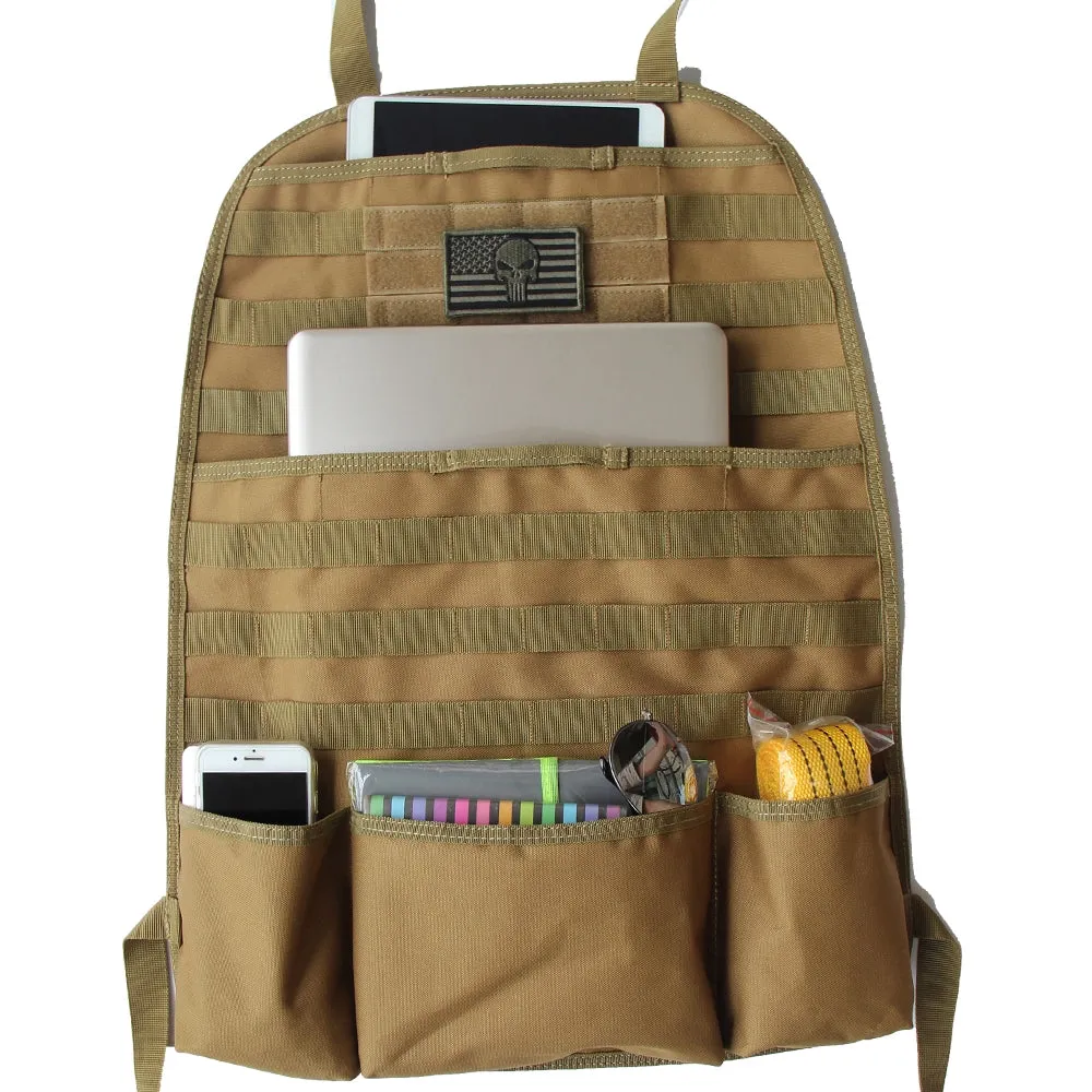 Recon Tactical MOLLE vehicle seat organizer