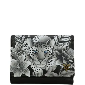 RFID Blocking Small Flap French Wallet - 1138
