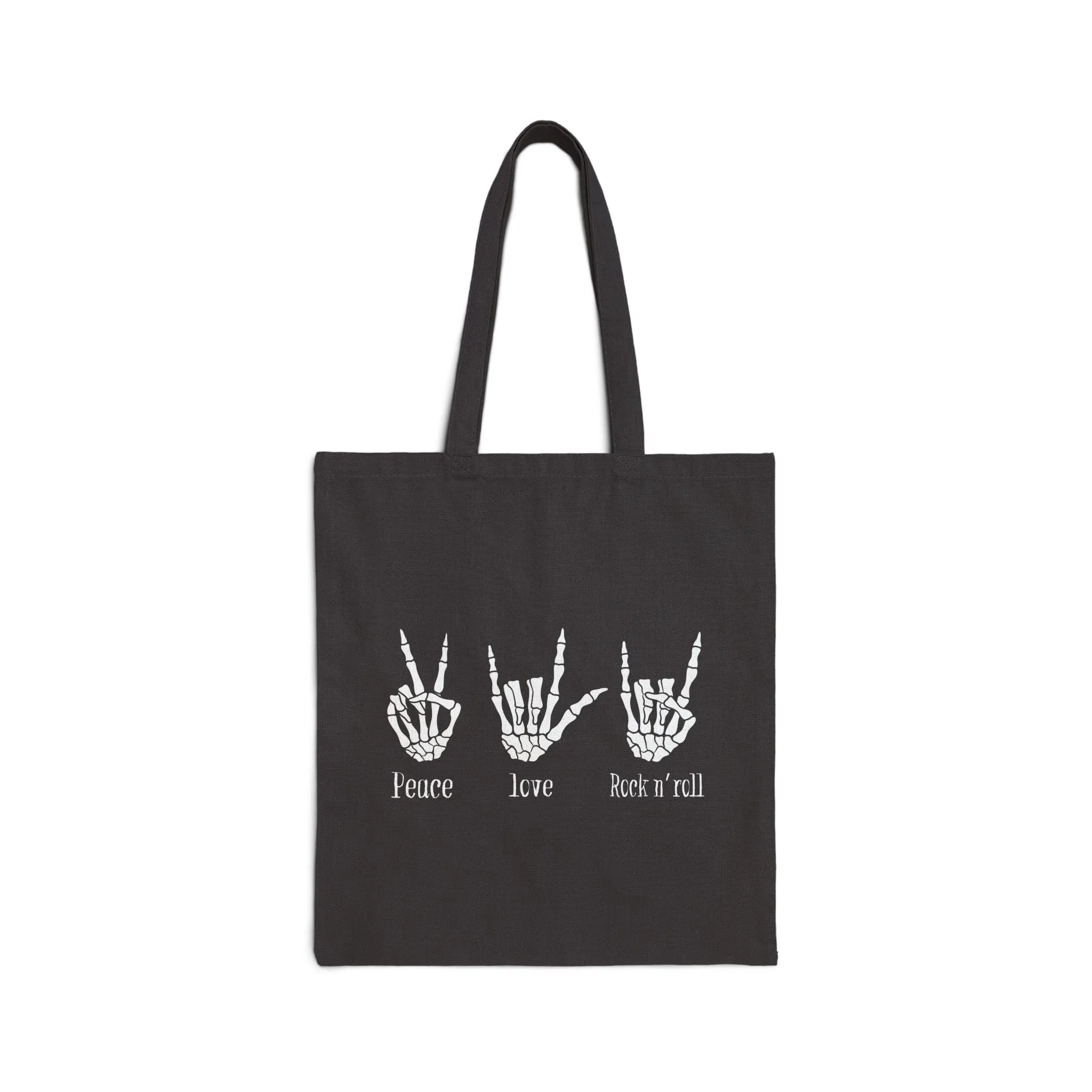 Rock & Roll Canvas Tote