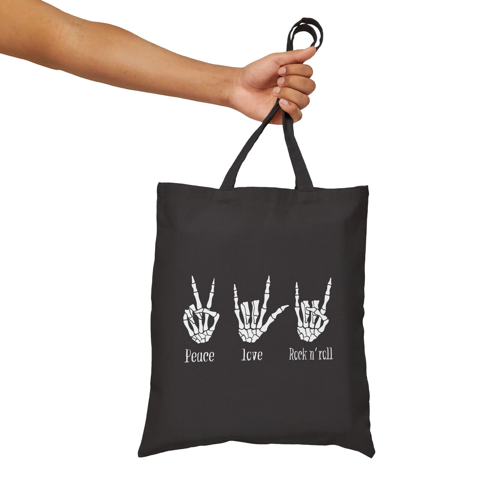 Rock & Roll Canvas Tote