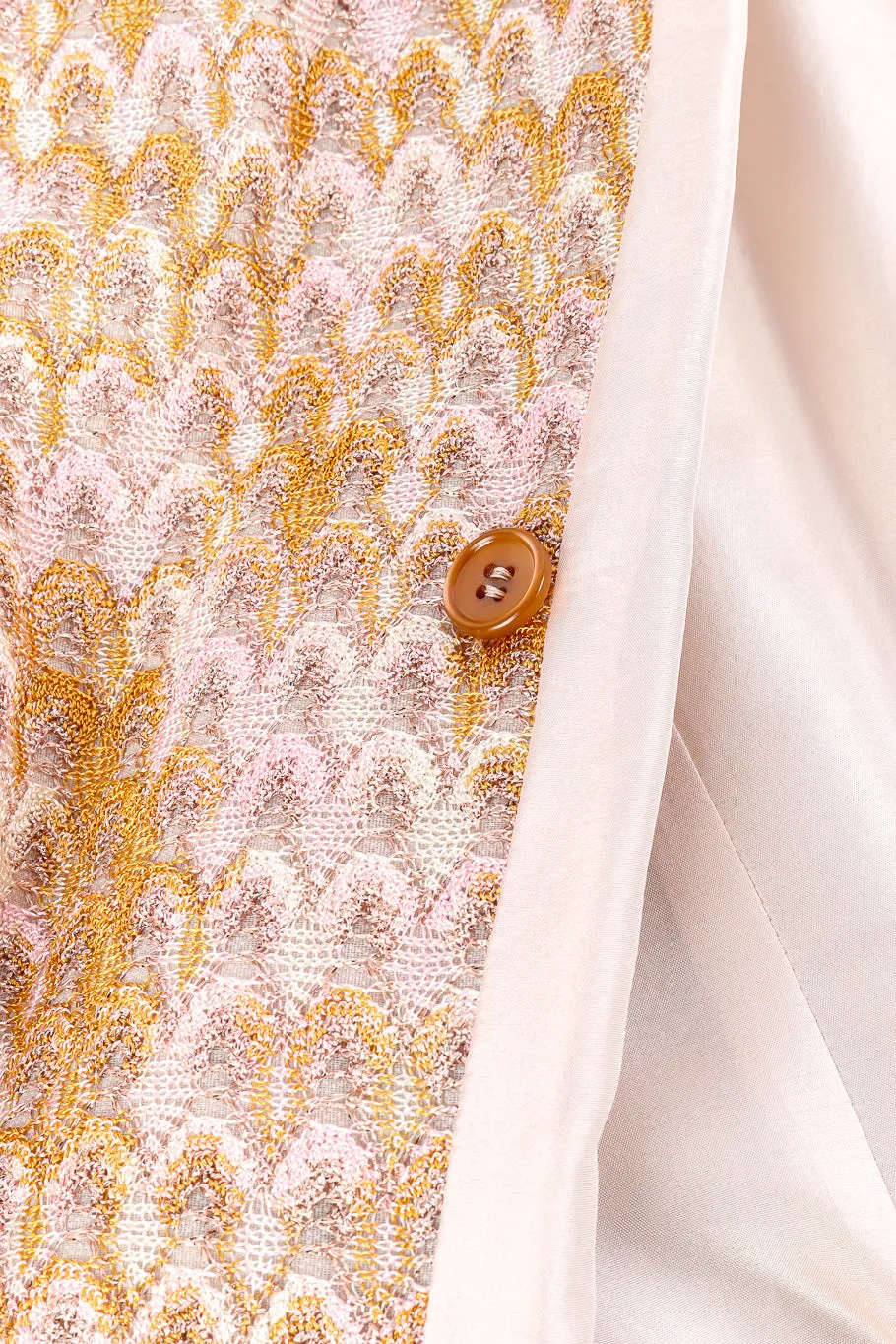 Scallop Knit Coat
