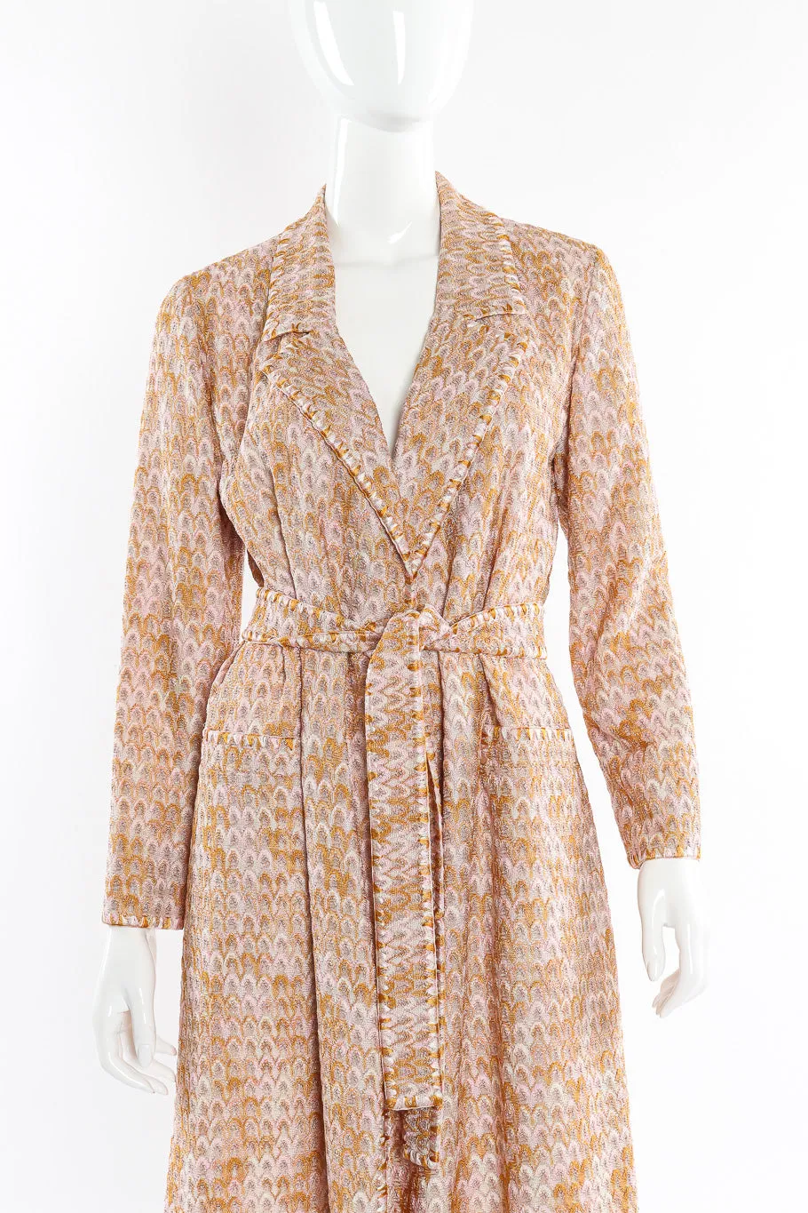Scallop Knit Coat