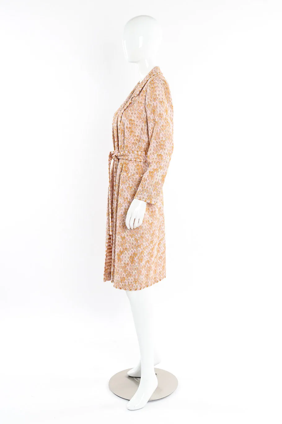 Scallop Knit Coat