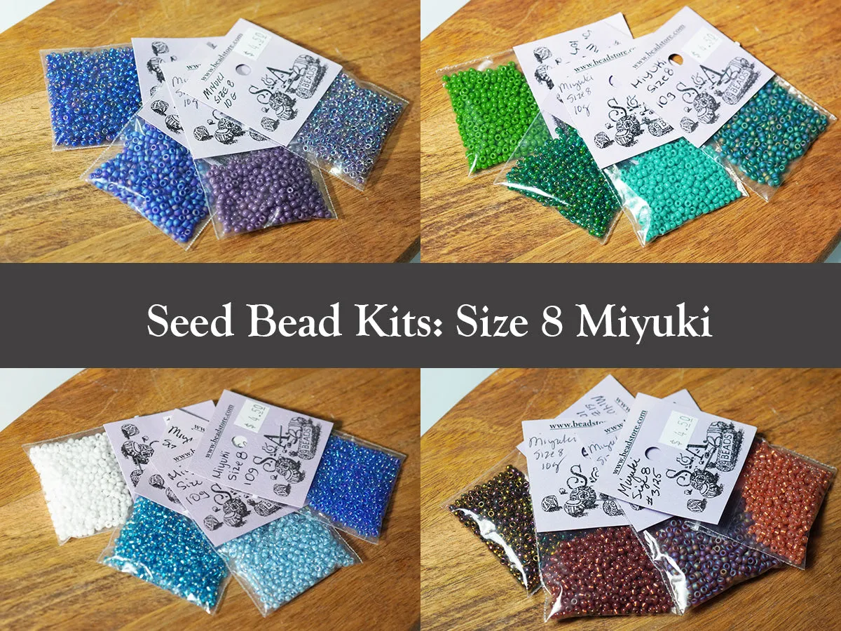 Seed Bead Kits (Size 8)