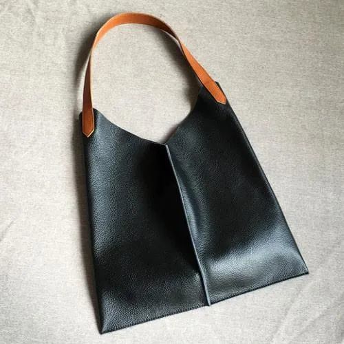 Slouchy Leather Tote for Women Best Leather Tote Handbags Leather Tote Bag Women's
