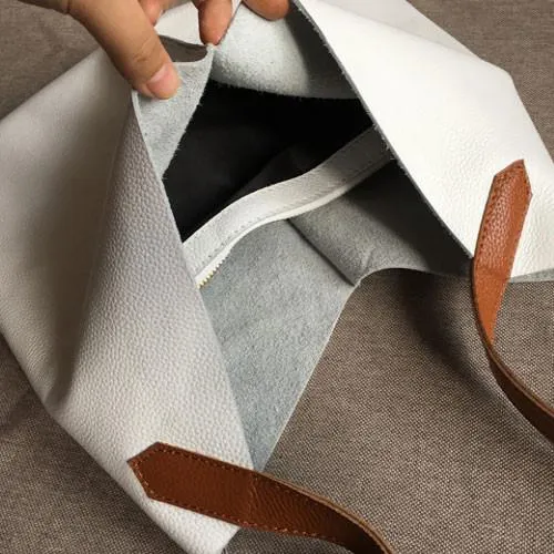 Slouchy Leather Tote for Women Best Leather Tote Handbags Leather Tote Bag Women's
