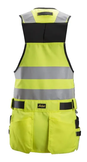 Snickers AllroundWork High-Vis Yellow Tool Vest 4230, Class 1  (Hultafors)