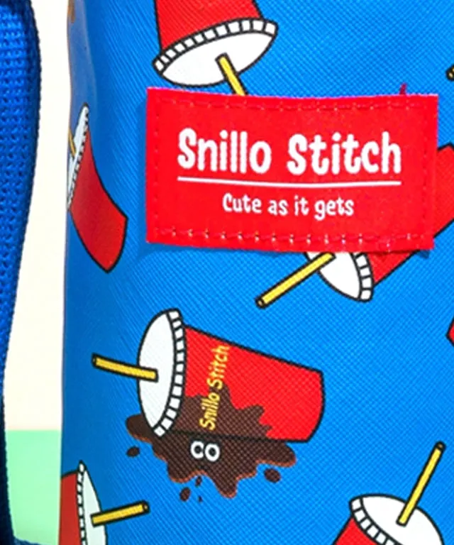 SNILLO STITCH Tumbler Pouch Coke - Blue