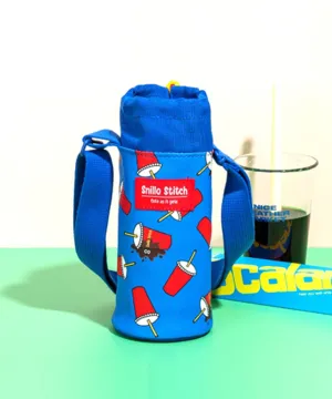 SNILLO STITCH Tumbler Pouch Coke - Blue