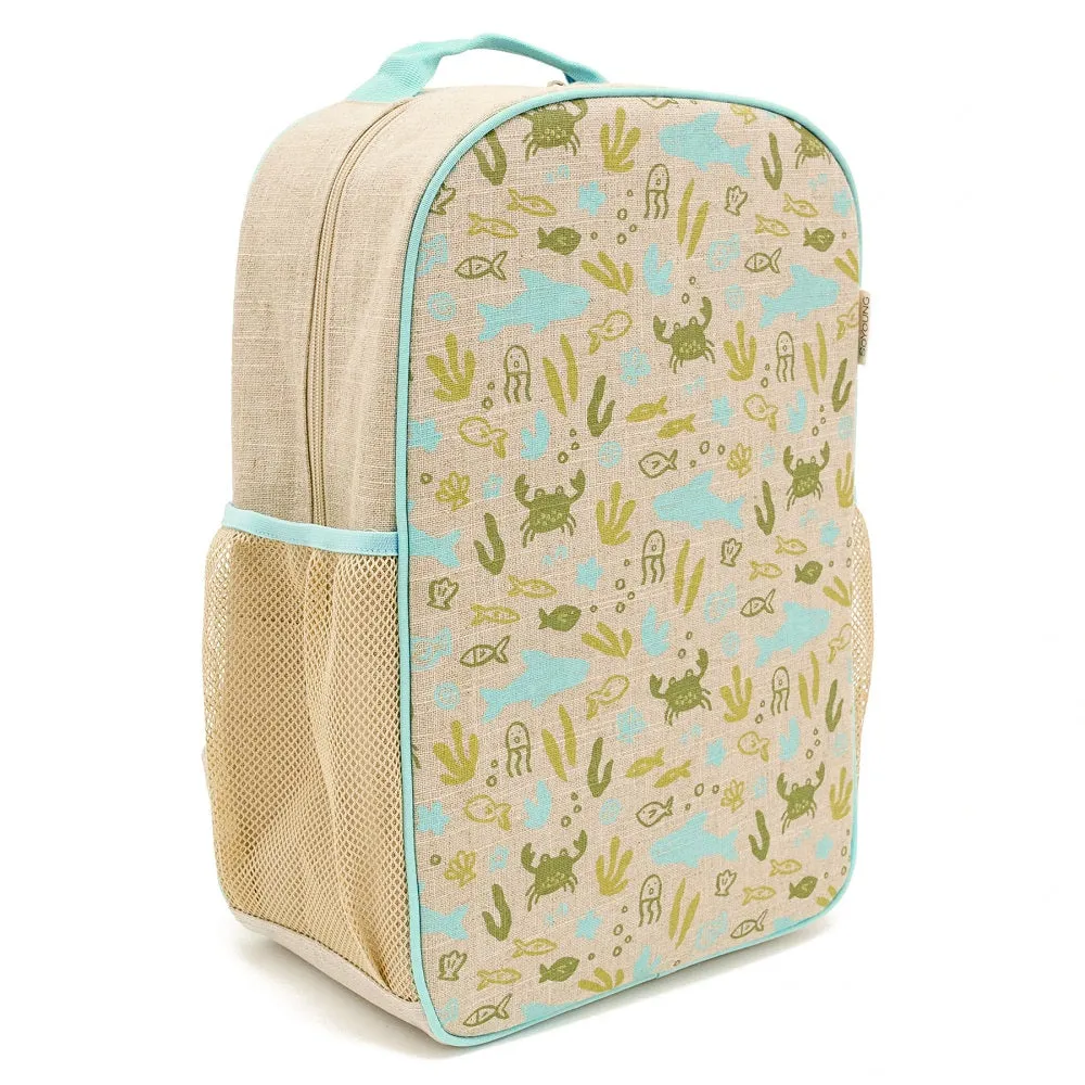 So Young Grade School Backpack (Under the Sea)