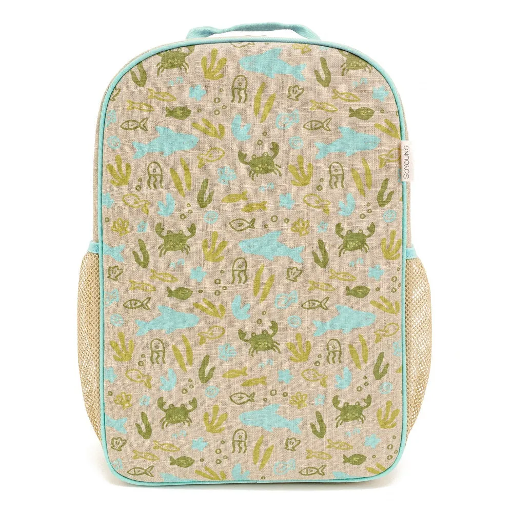 So Young Grade School Backpack (Under the Sea)