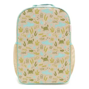 So Young Grade School Backpack (Under the Sea)