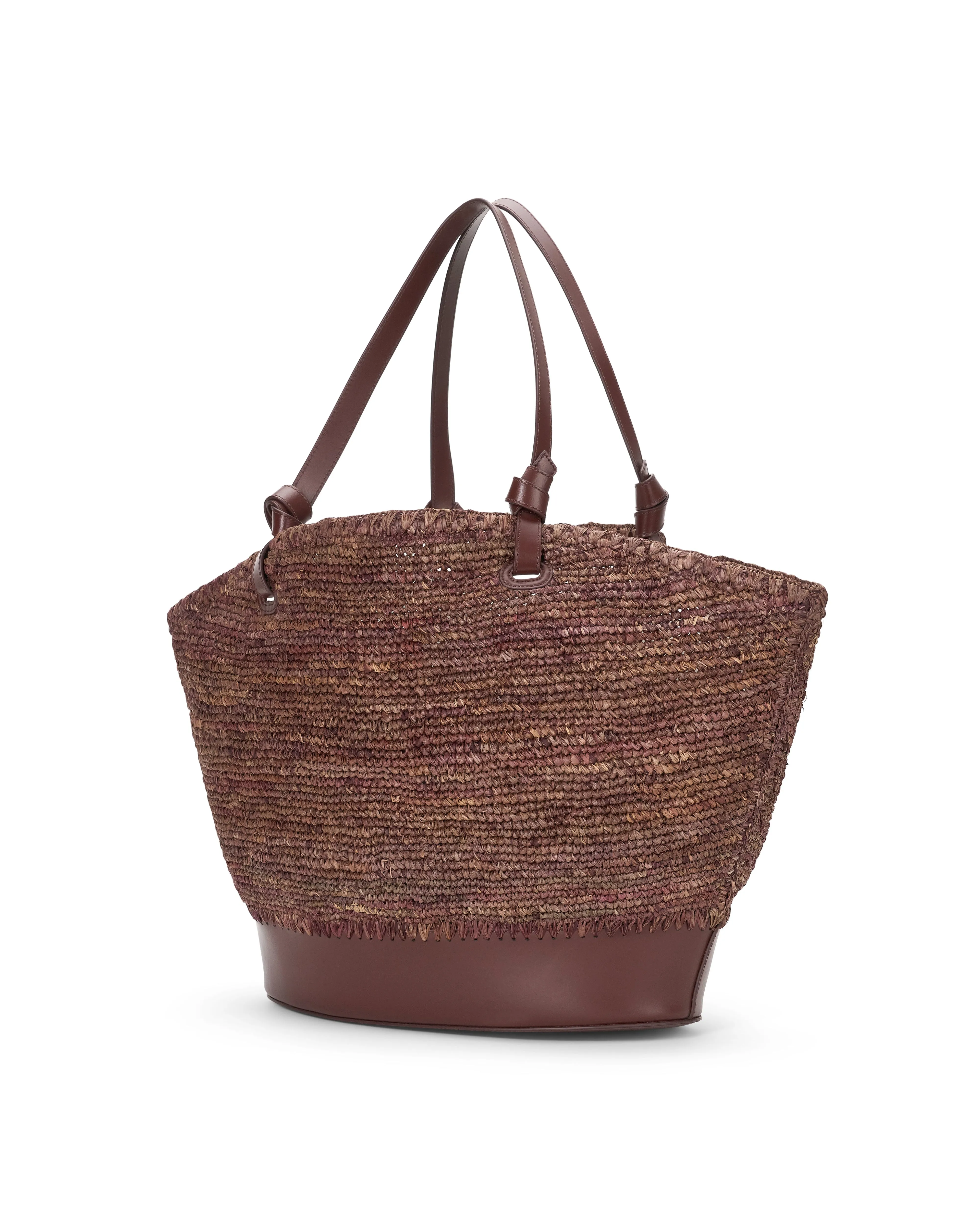 Squillo Raffia Tote Bag
