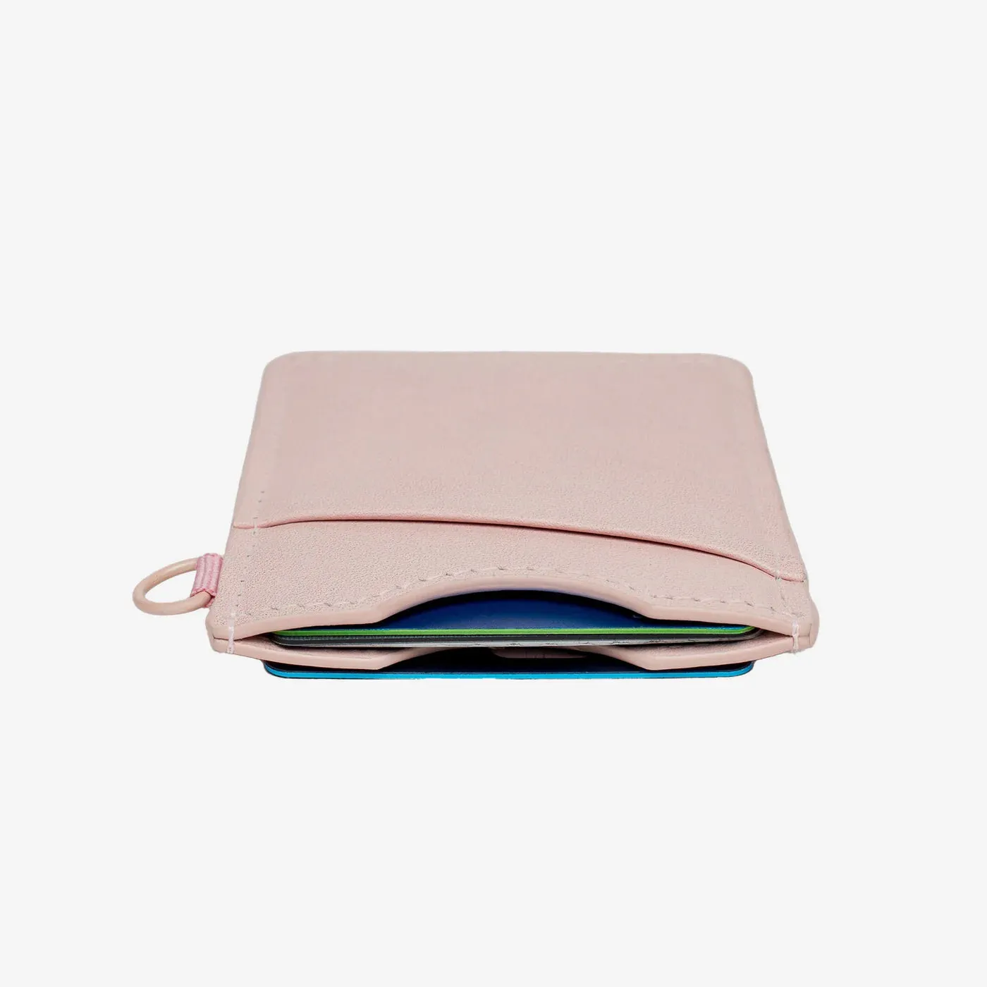 THREAD ROSE DUST VERTICAL WALLET