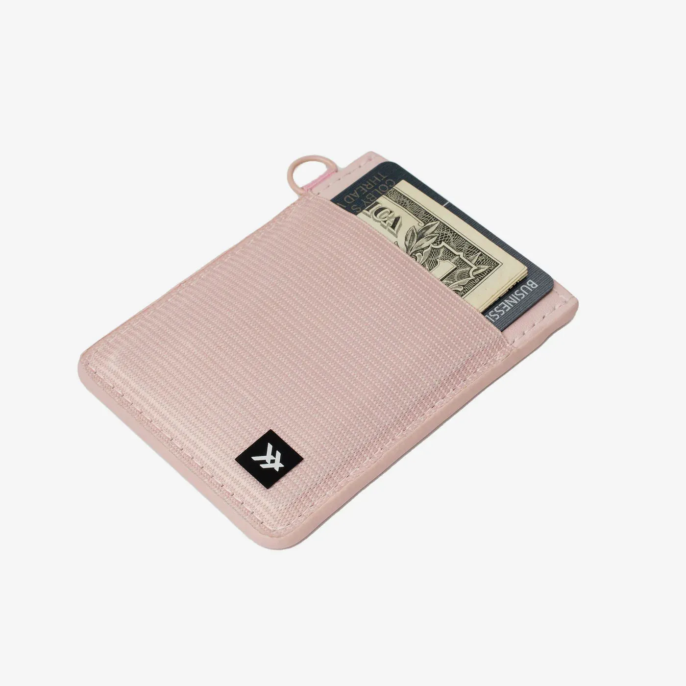 THREAD ROSE DUST VERTICAL WALLET