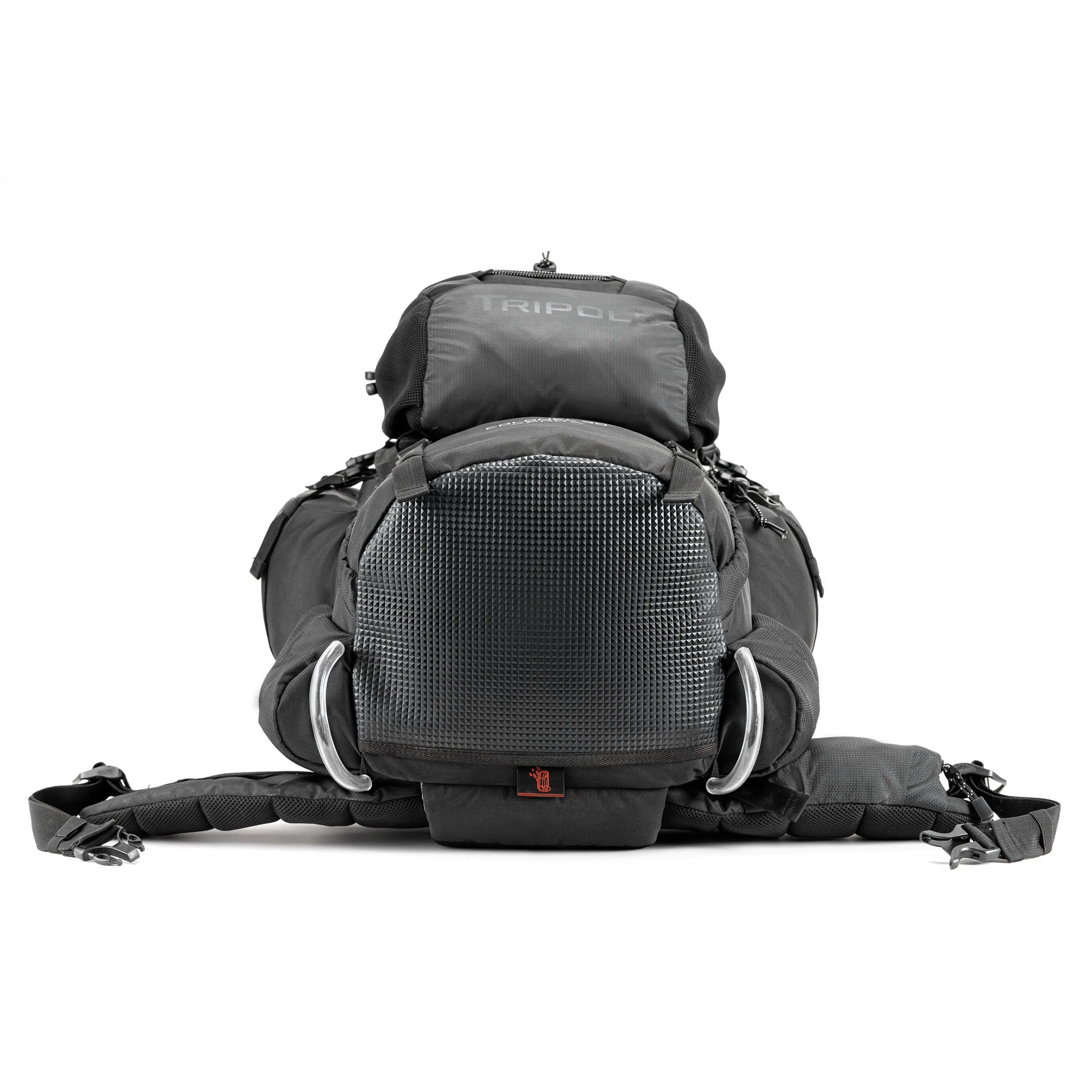 Tripole Colonel Pro Metal Frame Rucksack with Detachable Day Pack and Rain Cover for Trekking and Travelling | 5 Year Warranty (90 Ltr, Black)