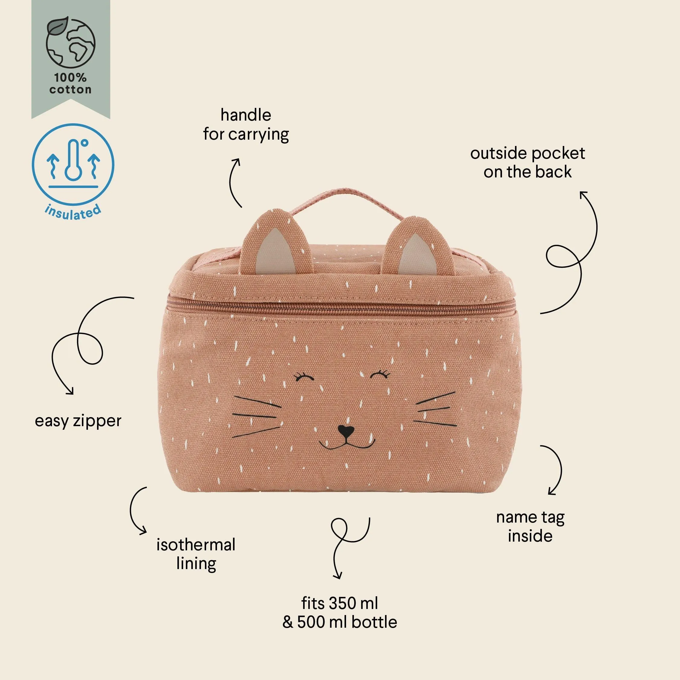 Trixie Thermal Lunch Bag - Mrs Cat